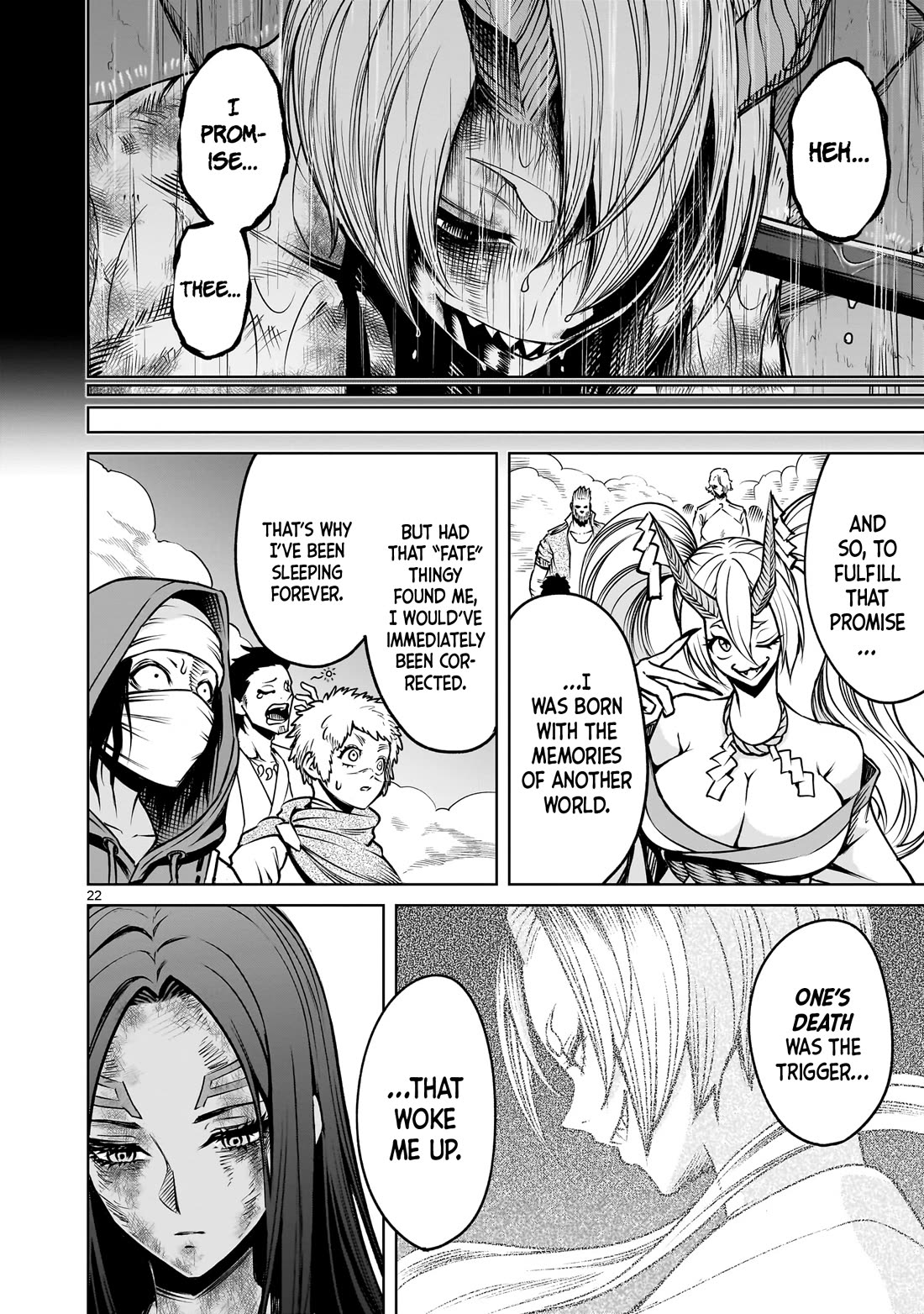 Rosen Garten Saga Chapter 93 page 22 - Chapter 93: Promise ~Vorhut~