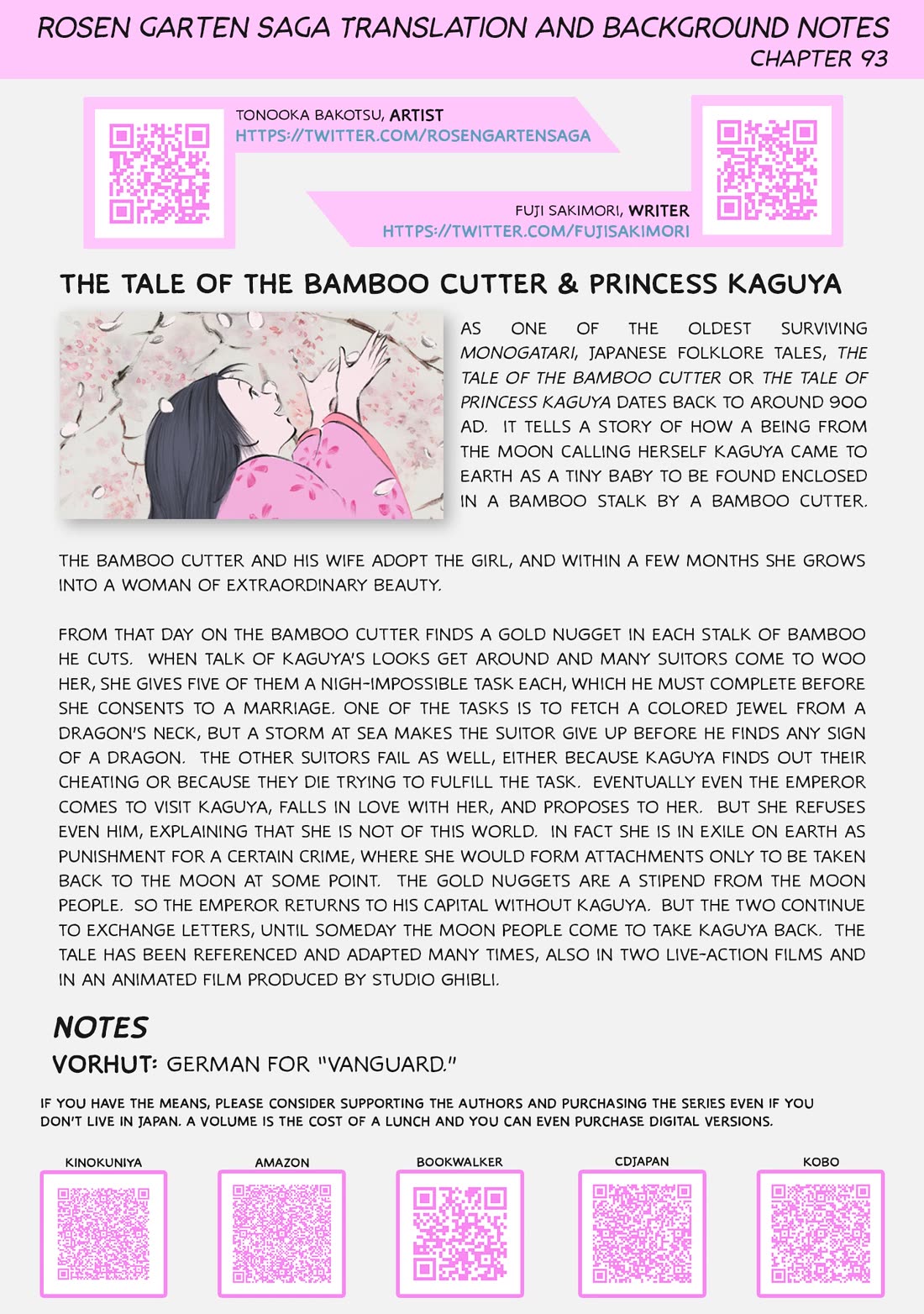 Rosen Garten Saga Chapter 93 page 28 - Chapter 93: Promise ~Vorhut~