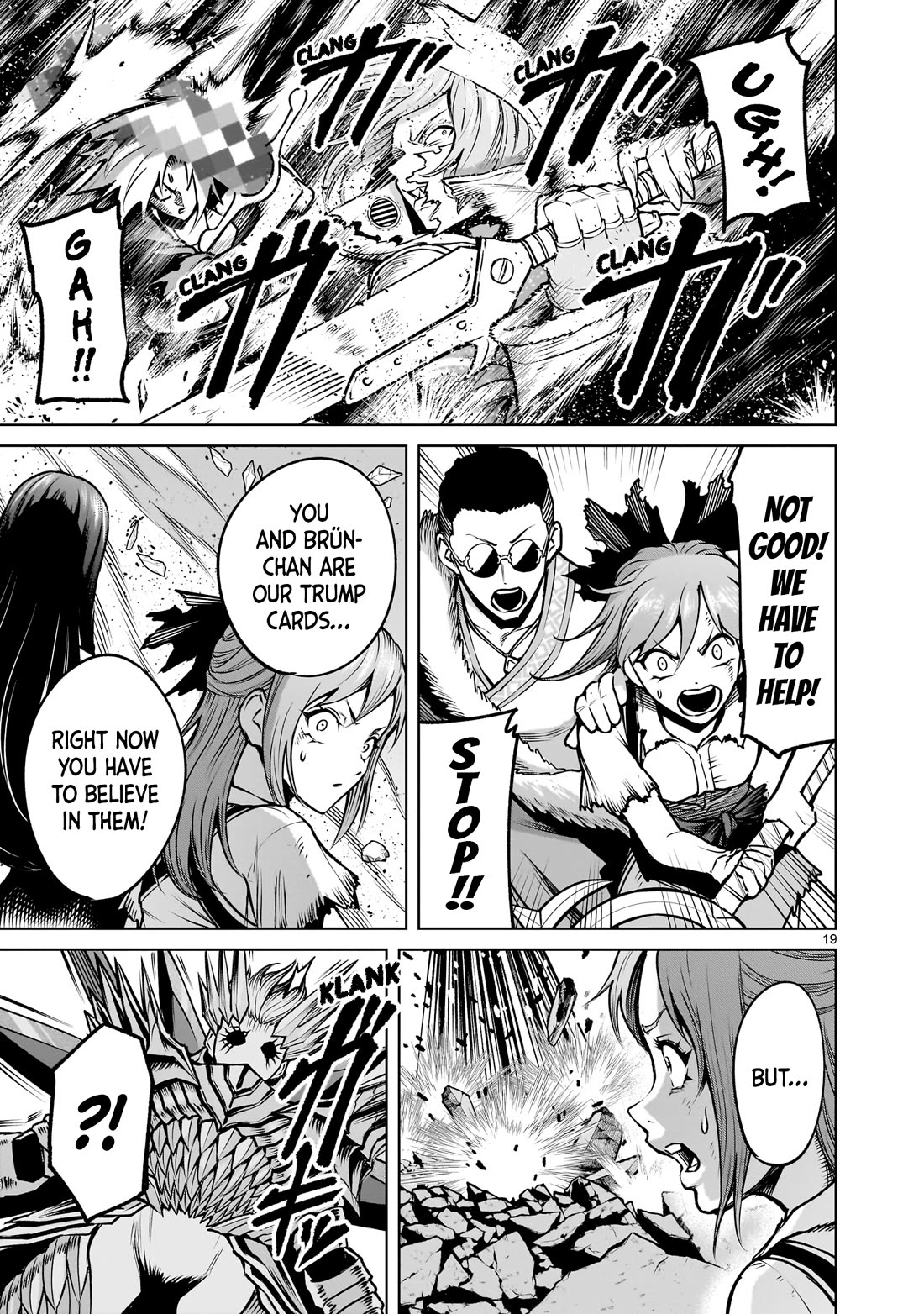 Rosen Garten Saga Chapter 94 page 19 - Chapter 94: Arrowhead ~Geduld~