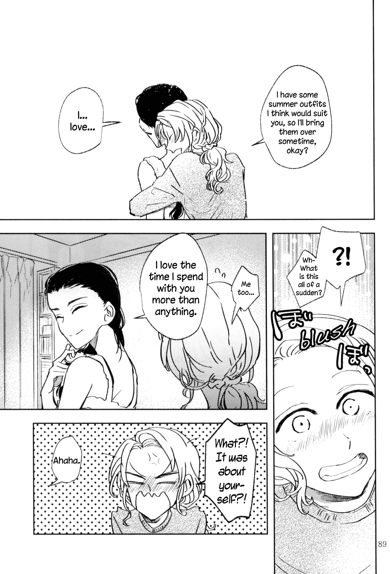 Rouge Anthology Chapter 11 page 9 - Chapter 11: A Normal Friday Night (Mochigetsu Kaiko)