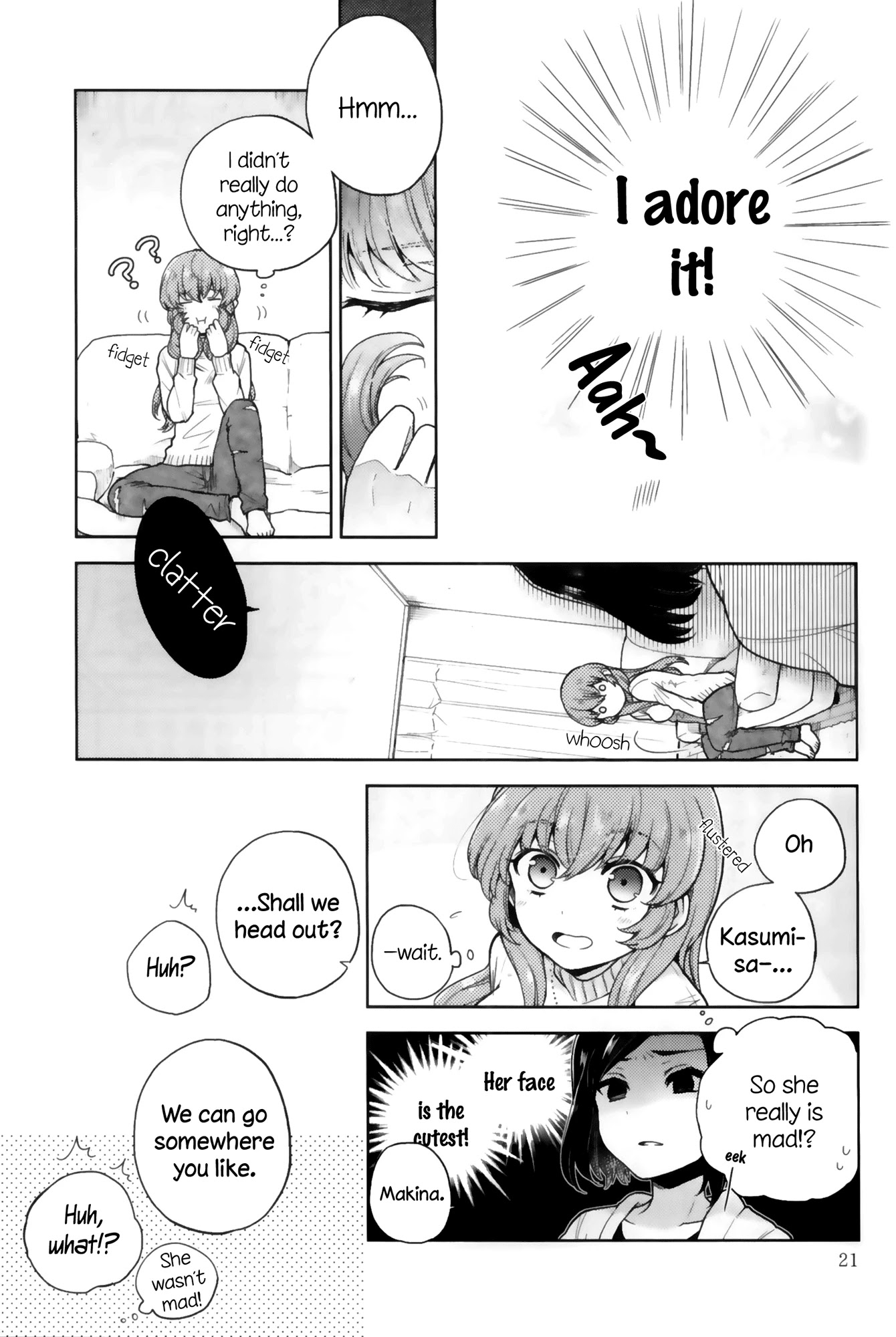 Rouge Anthology Chapter 2 page 9 - Chapter 2: Unknown Face, Unshown Face (Kanarashi)