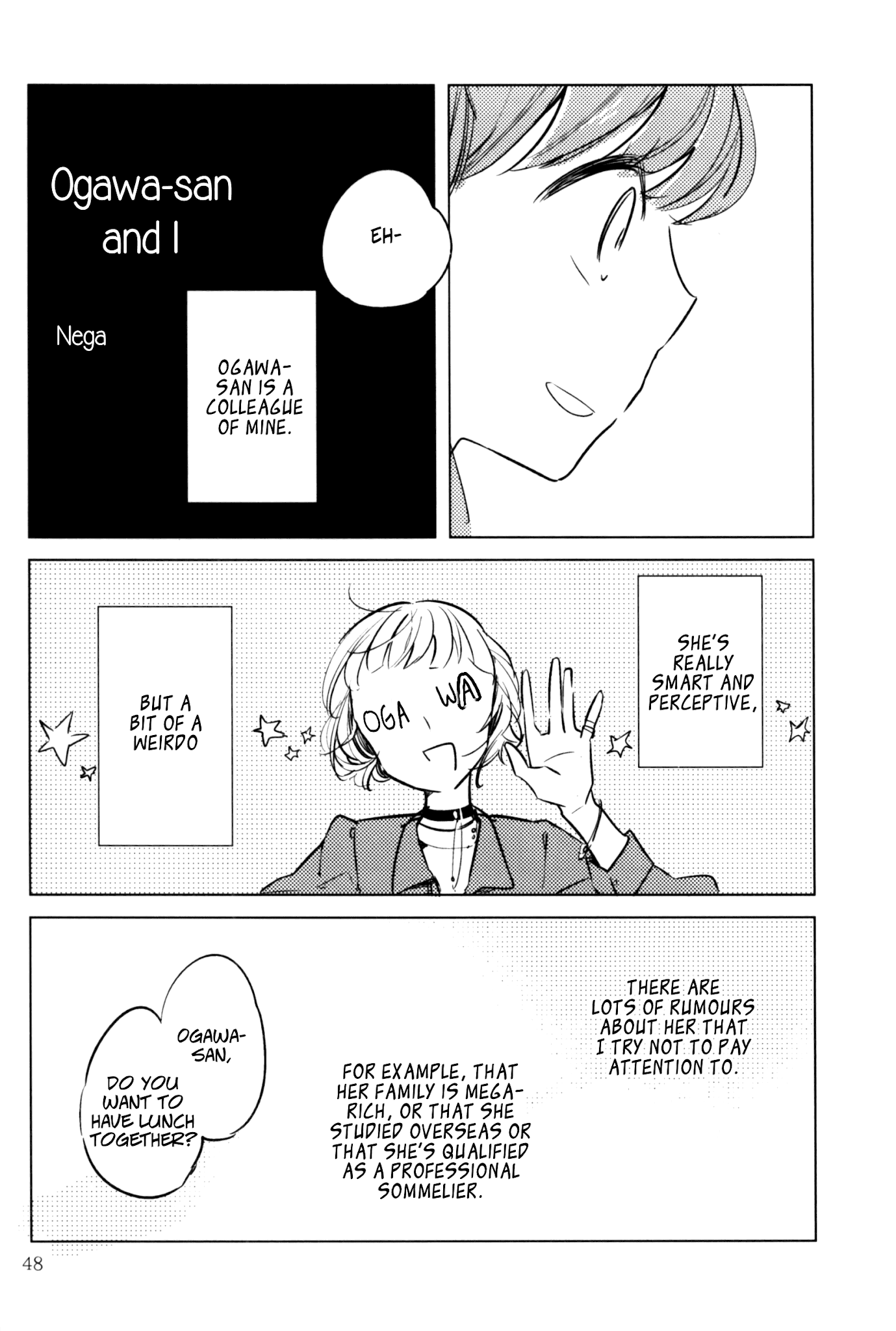 Rouge Anthology Chapter 7 page 2 - Chapter 7: Ogawa-san and I (Nega)