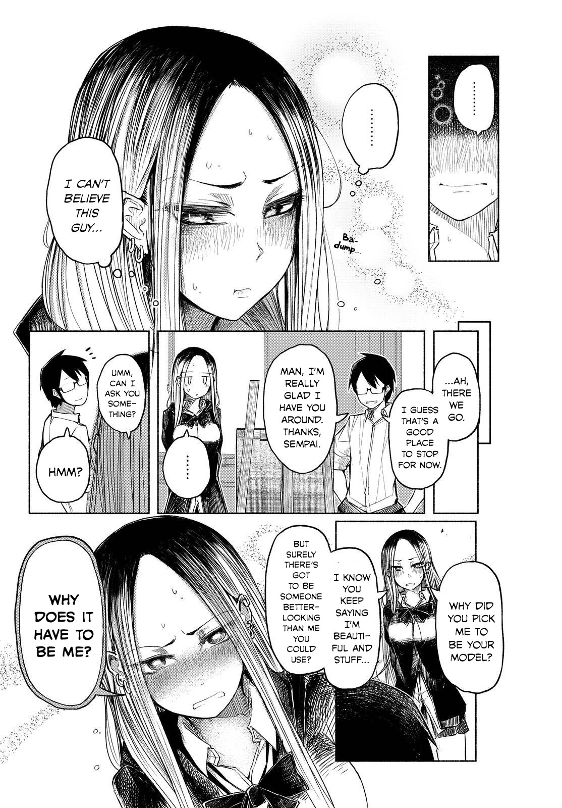 Rough Sketch Senpai Chapter 1 page 18 - Chapter 1: Why Does it Have to be Me?