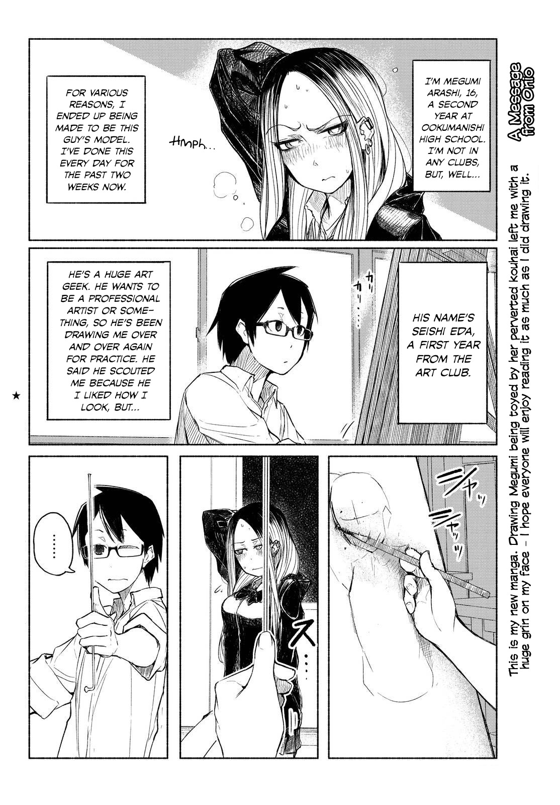 Rough Sketch Senpai Chapter 1 page 6 - Chapter 1: Why Does it Have to be Me?