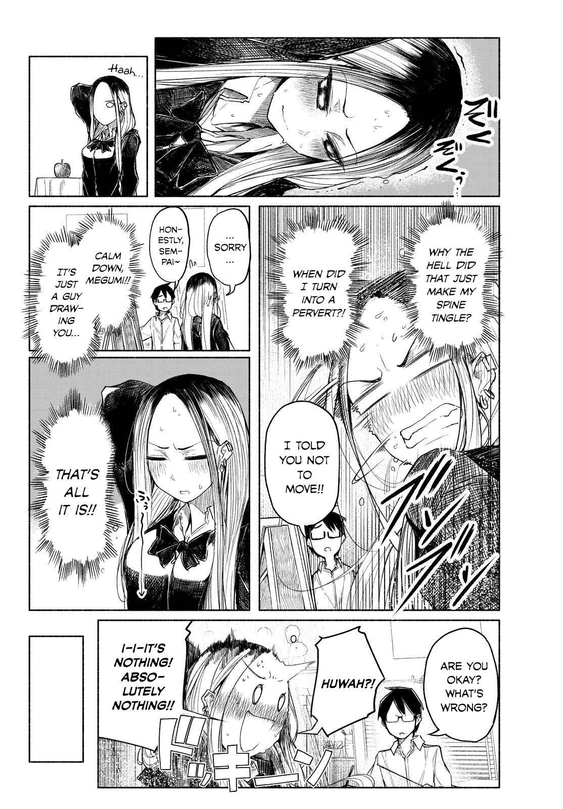 Rough Sketch Senpai Chapter 1 page 8 - Chapter 1: Why Does it Have to be Me?