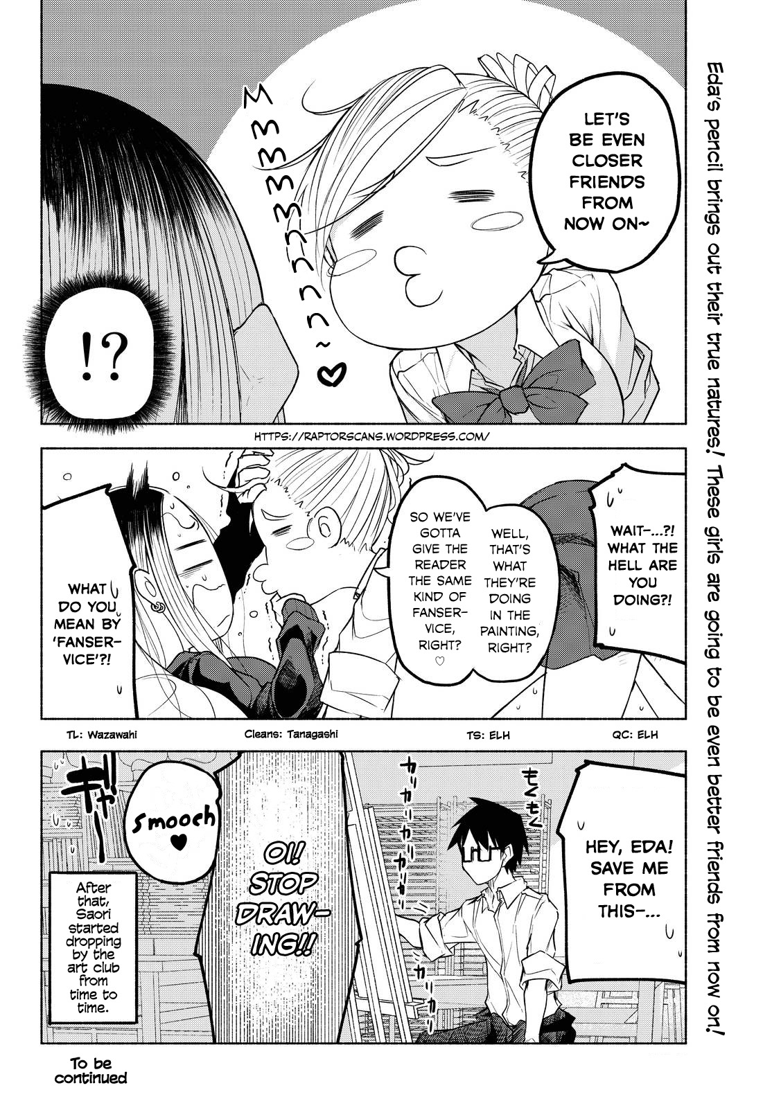 Rough Sketch Senpai Chapter 10 page 10 - Chapter 10: Two Girls, Entangled!