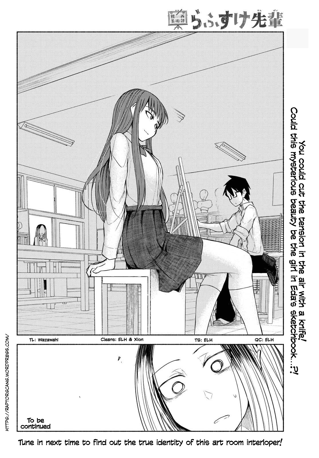 Rough Sketch Senpai Chapter 11 page 10 - Chapter 11: His Eyes, Her Belly
