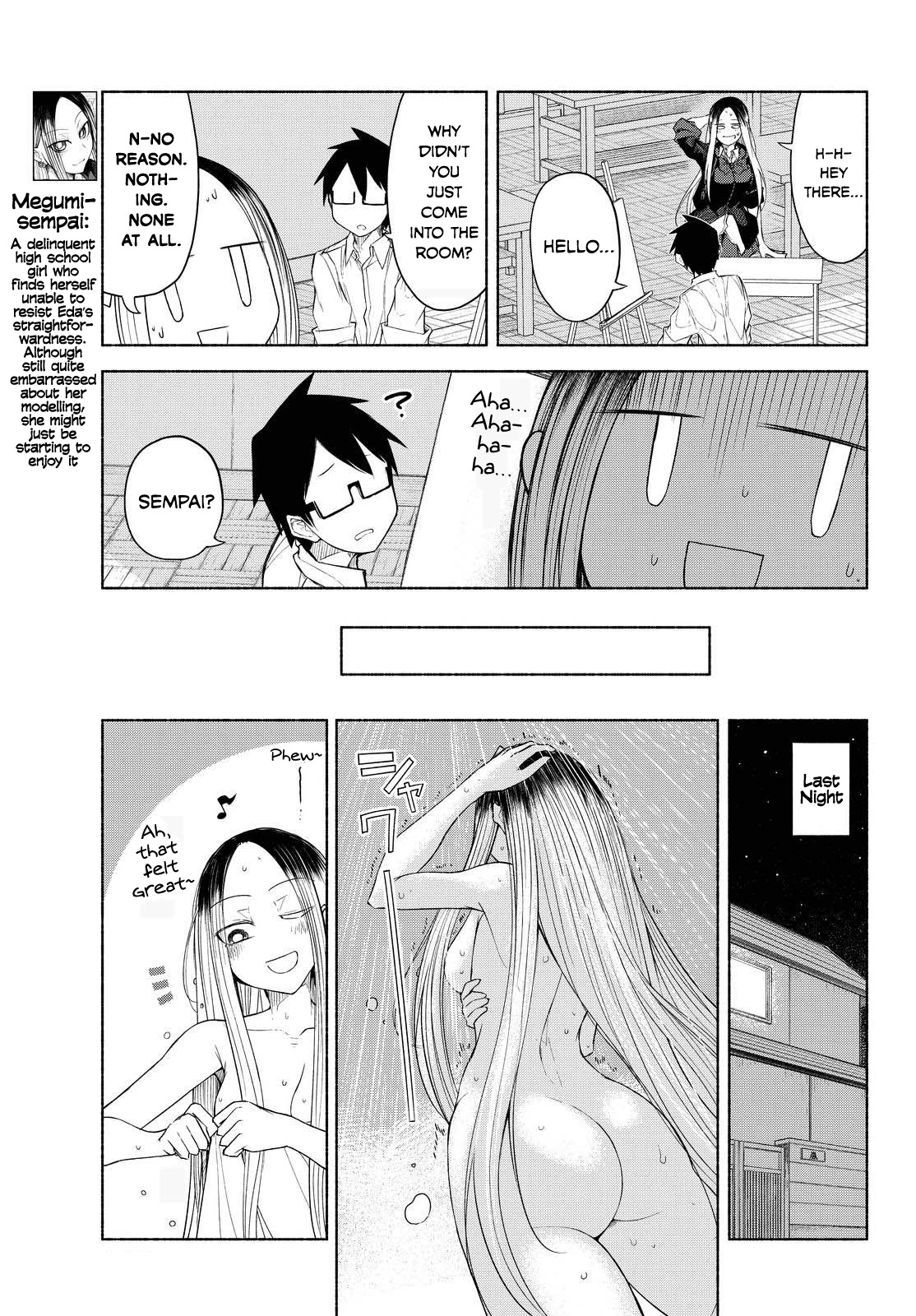 Rough Sketch Senpai Chapter 11 page 3 - Chapter 11: His Eyes, Her Belly