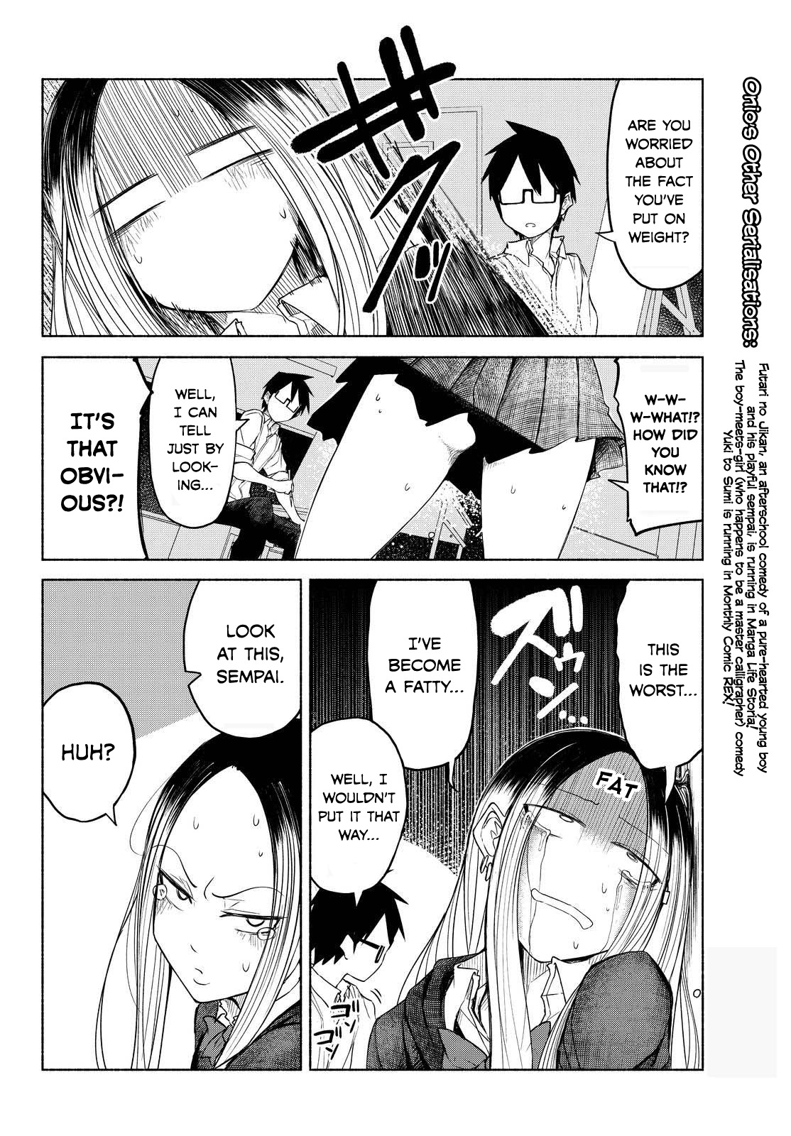 Rough Sketch Senpai Chapter 11 page 6 - Chapter 11: His Eyes, Her Belly