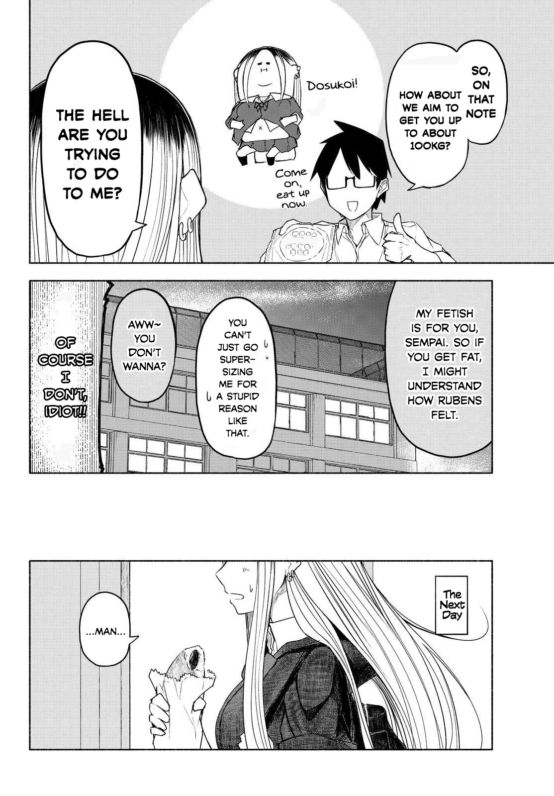 Rough Sketch Senpai Chapter 11 page 8 - Chapter 11: His Eyes, Her Belly