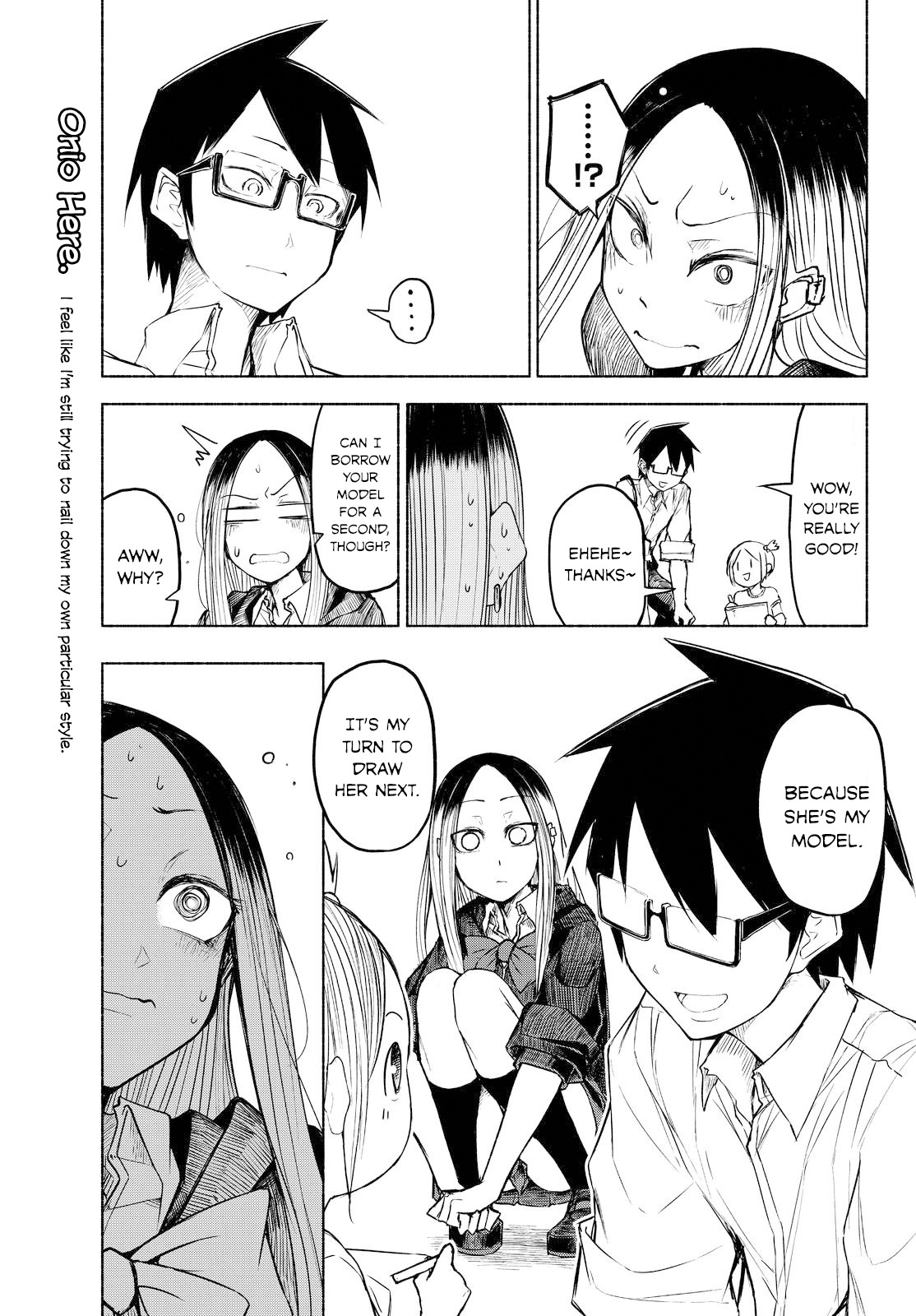 Rough Sketch Senpai Chapter 13 page 13 - Chapter 13: Why Does My Heart Beat So?