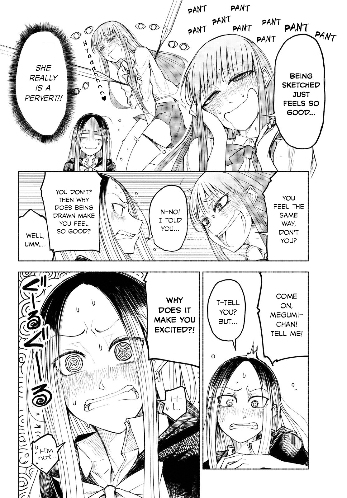 Rough Sketch Senpai Chapter 13 page 6 - Chapter 13: Why Does My Heart Beat So?
