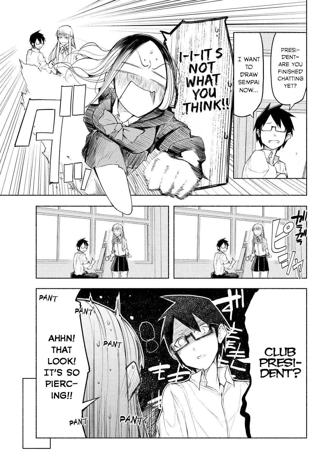 Rough Sketch Senpai Chapter 13 page 7 - Chapter 13: Why Does My Heart Beat So?