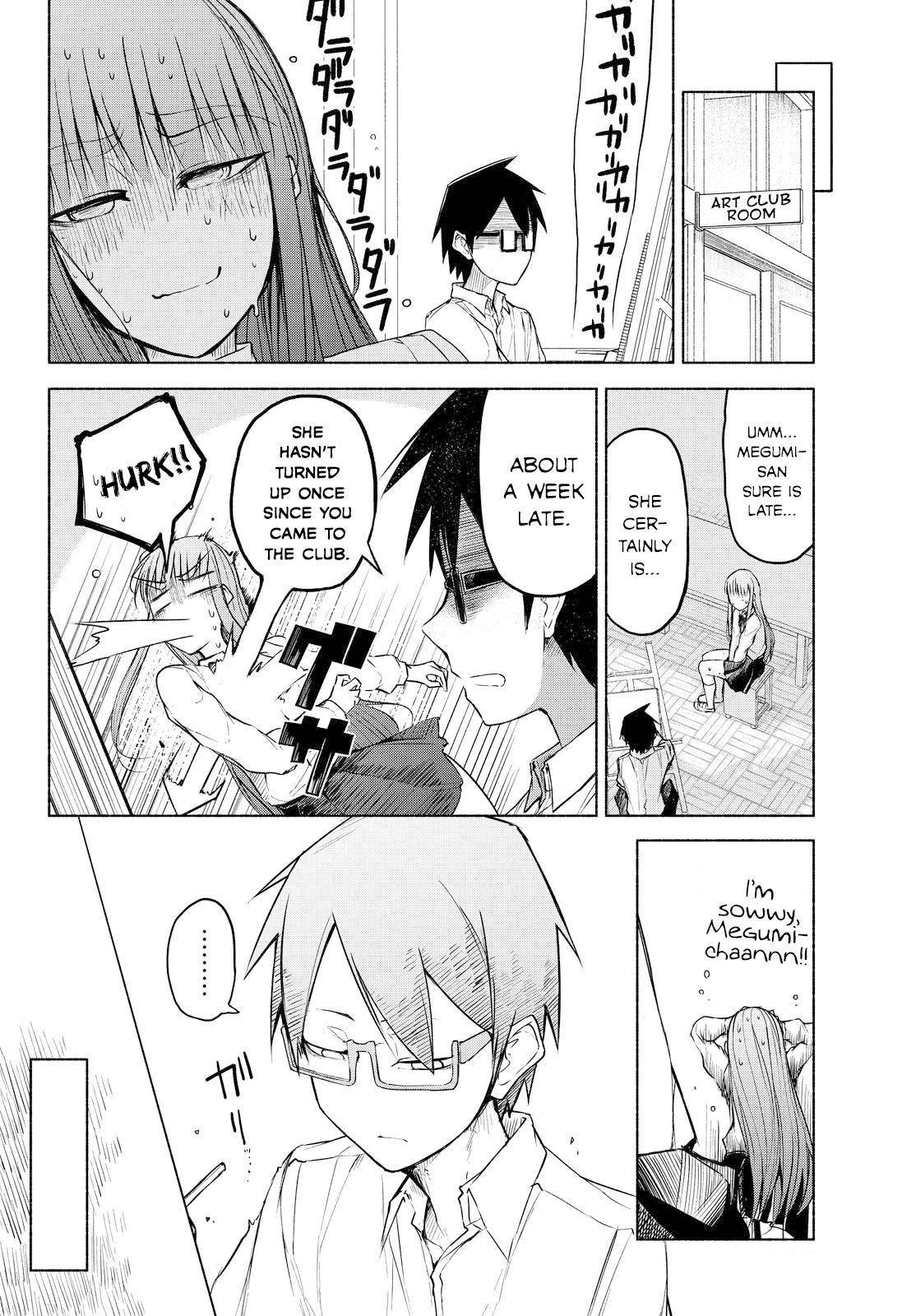 Rough Sketch Senpai Chapter 13 page 8 - Chapter 13: Why Does My Heart Beat So?