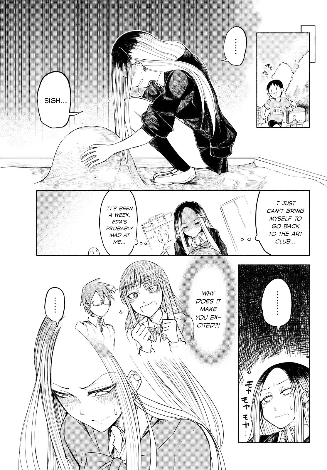 Rough Sketch Senpai Chapter 13 page 9 - Chapter 13: Why Does My Heart Beat So?