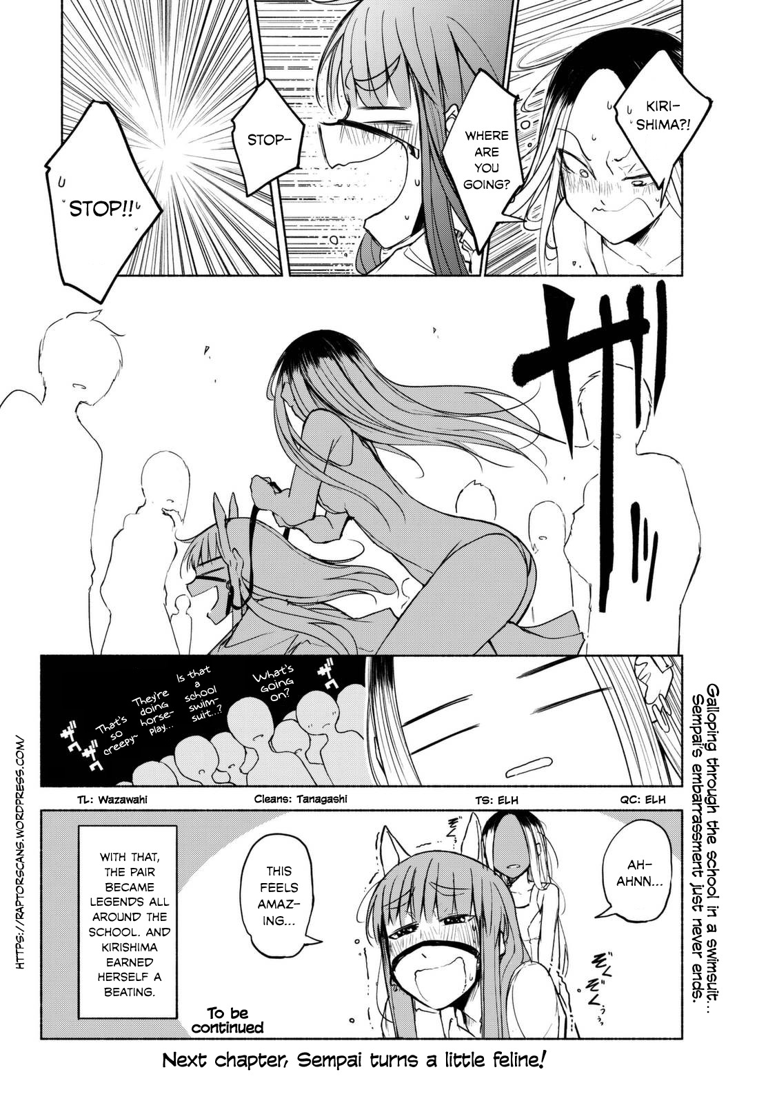 Rough Sketch Senpai Chapter 14 page 12 - Chapter 14: Swimsuits, in the Art Room...?