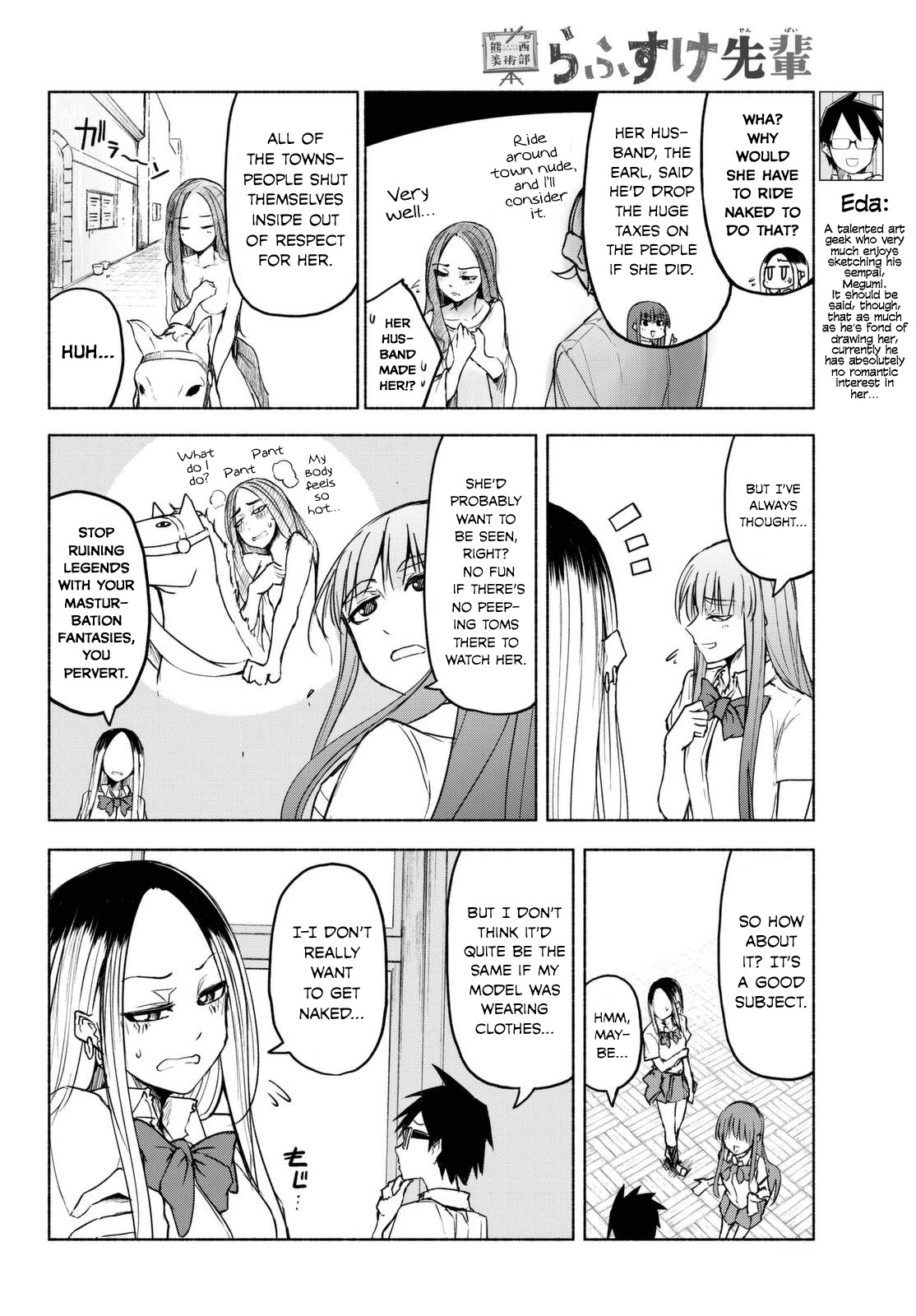 Rough Sketch Senpai Chapter 14 page 6 - Chapter 14: Swimsuits, in the Art Room...?