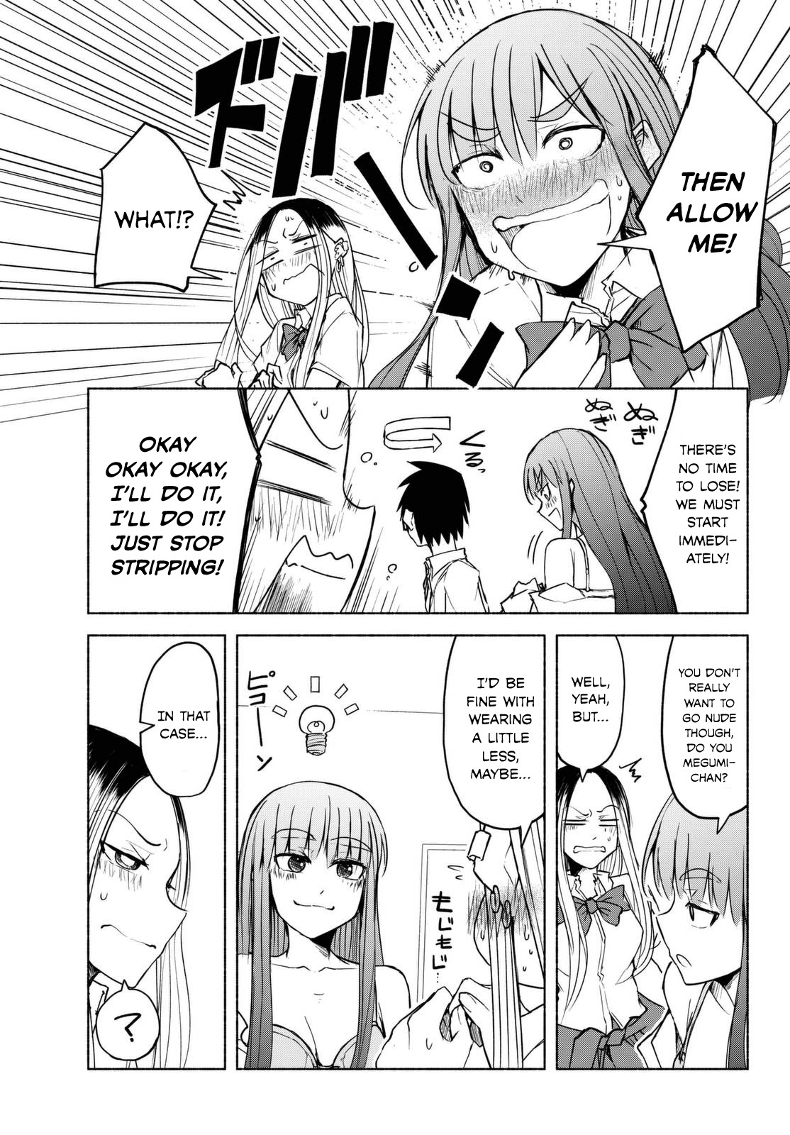Rough Sketch Senpai Chapter 14 page 7 - Chapter 14: Swimsuits, in the Art Room...?