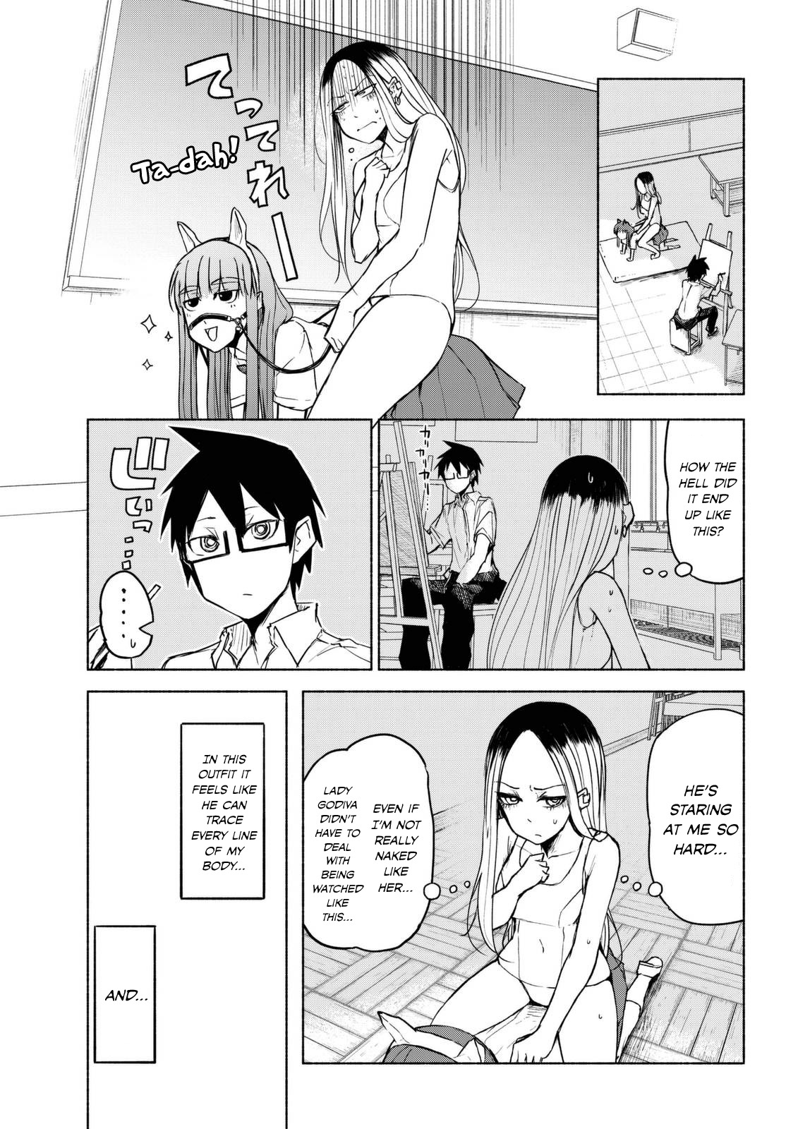 Rough Sketch Senpai Chapter 14 page 9 - Chapter 14: Swimsuits, in the Art Room...?