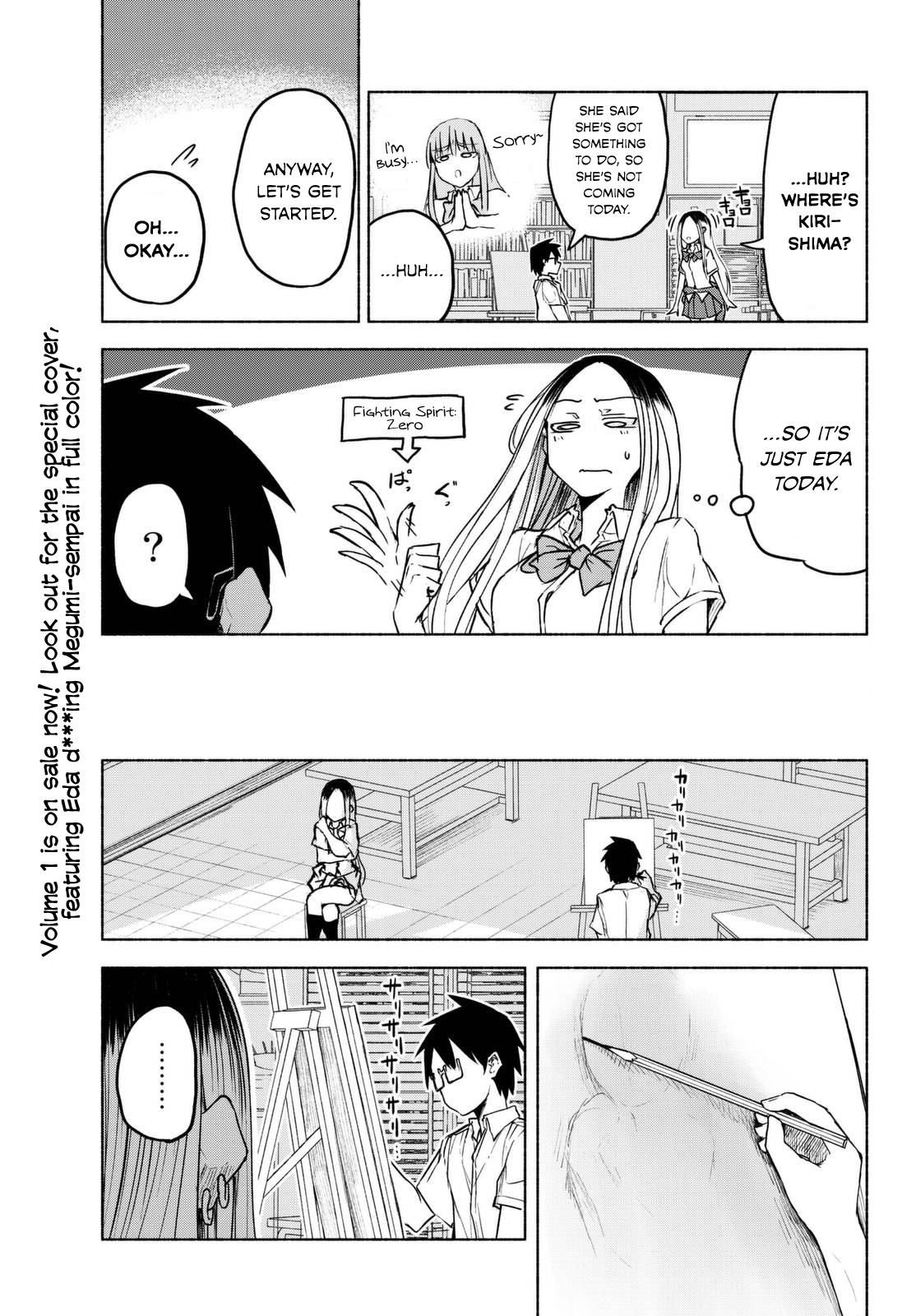Rough Sketch Senpai Chapter 15 page 3 - Chapter 15: I am a Cat Senpai