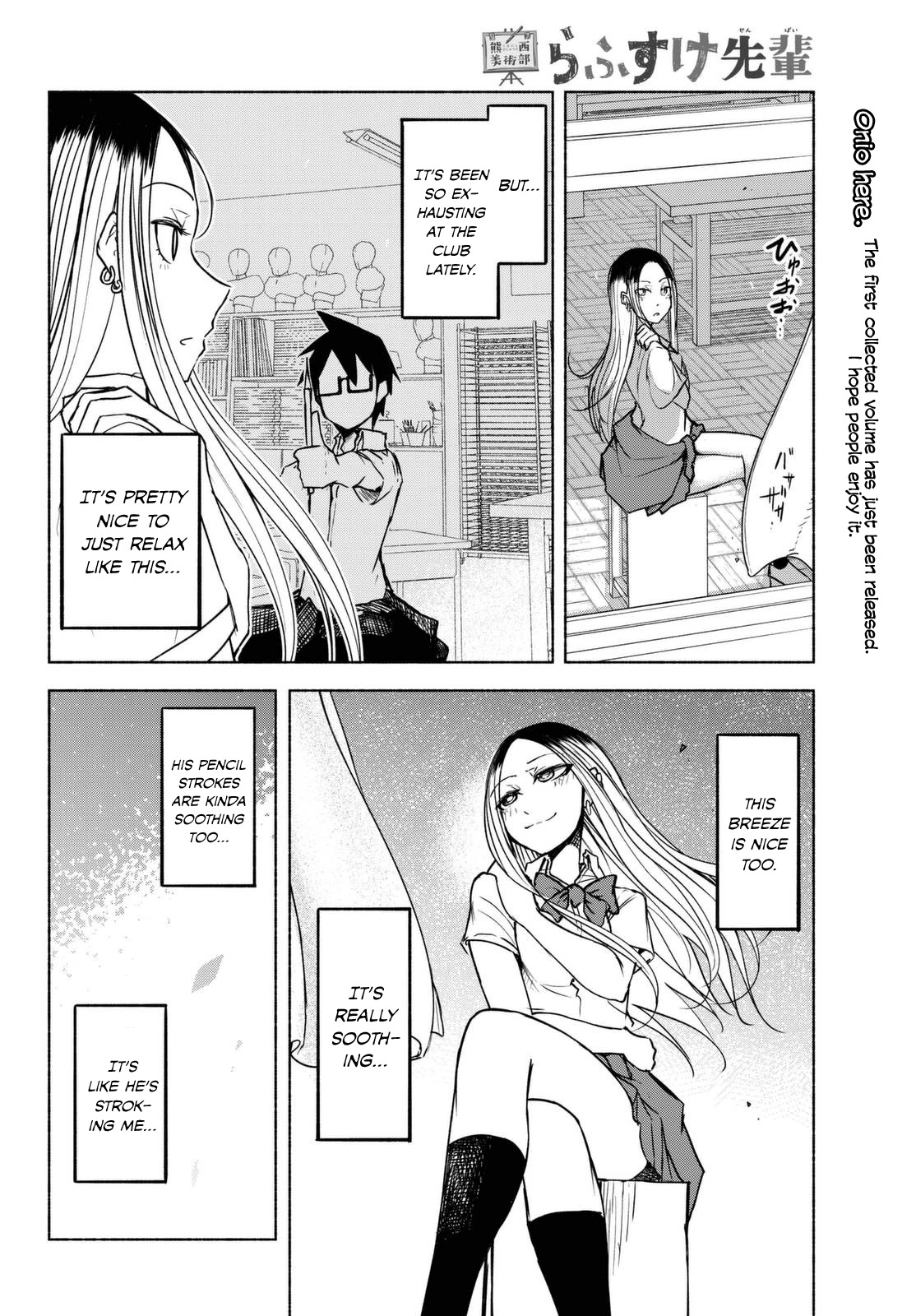 Rough Sketch Senpai Chapter 15 page 6 - Chapter 15: I am a Cat Senpai