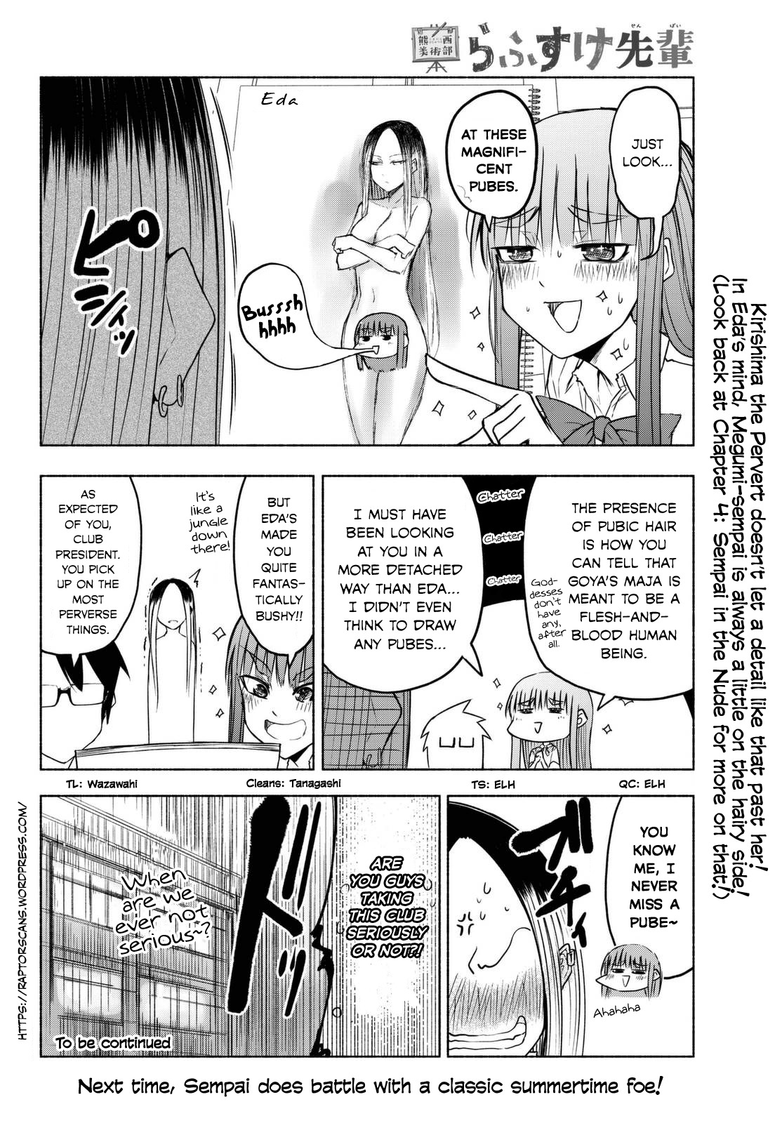 Rough Sketch Senpai Chapter 16 page 10 - Chapter 16: Spot the Difference!