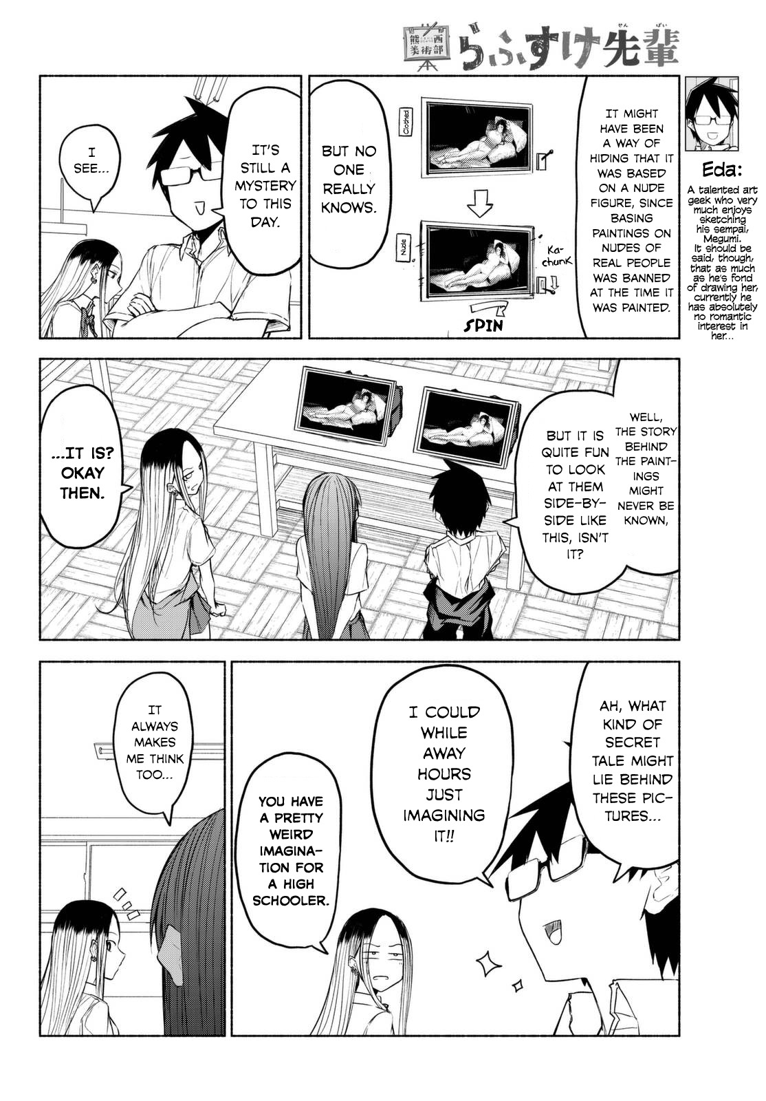 Rough Sketch Senpai Chapter 16 page 4 - Chapter 16: Spot the Difference!