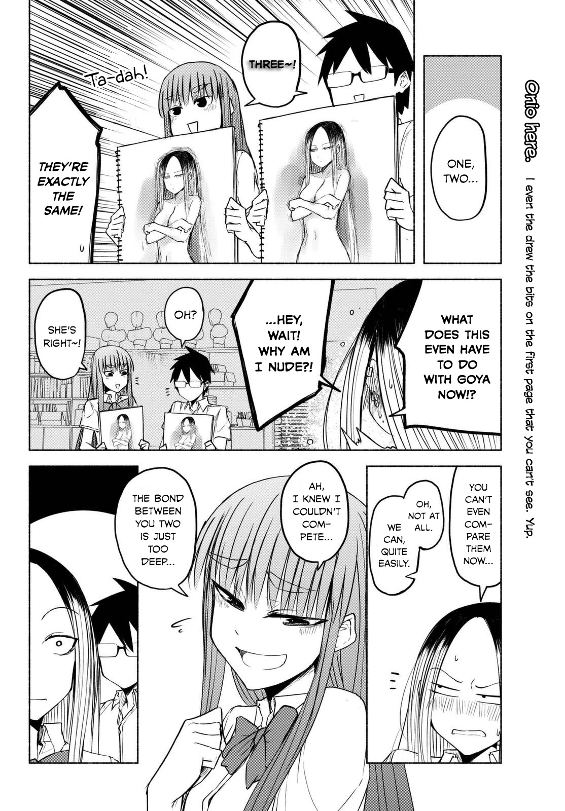 Rough Sketch Senpai Chapter 16 page 8 - Chapter 16: Spot the Difference!