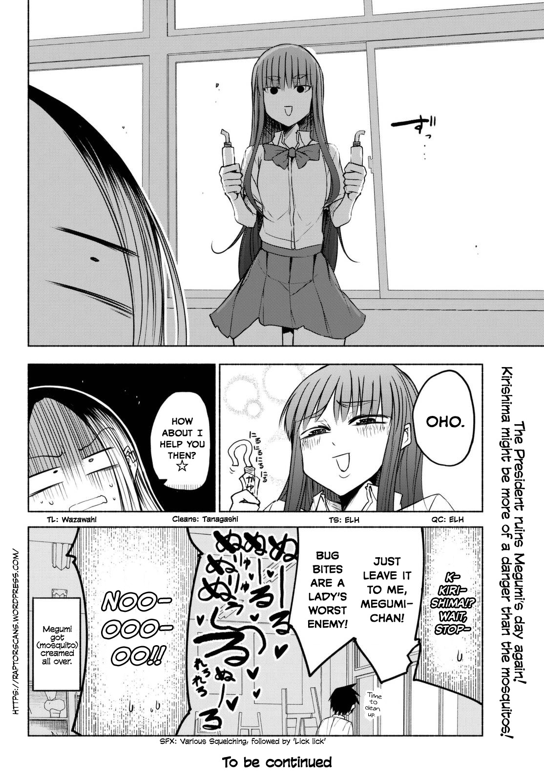Rough Sketch Senpai Chapter 17 page 10 - Chapter 17: Megumi Vs. Mosquito!