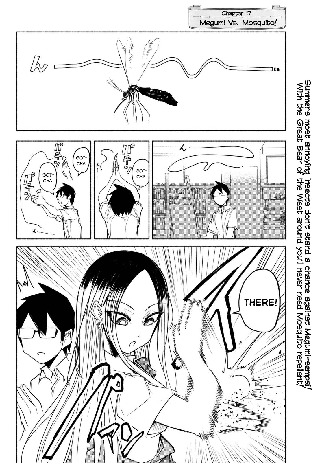 Rough Sketch Senpai Chapter 17 page 2 - Chapter 17: Megumi Vs. Mosquito!