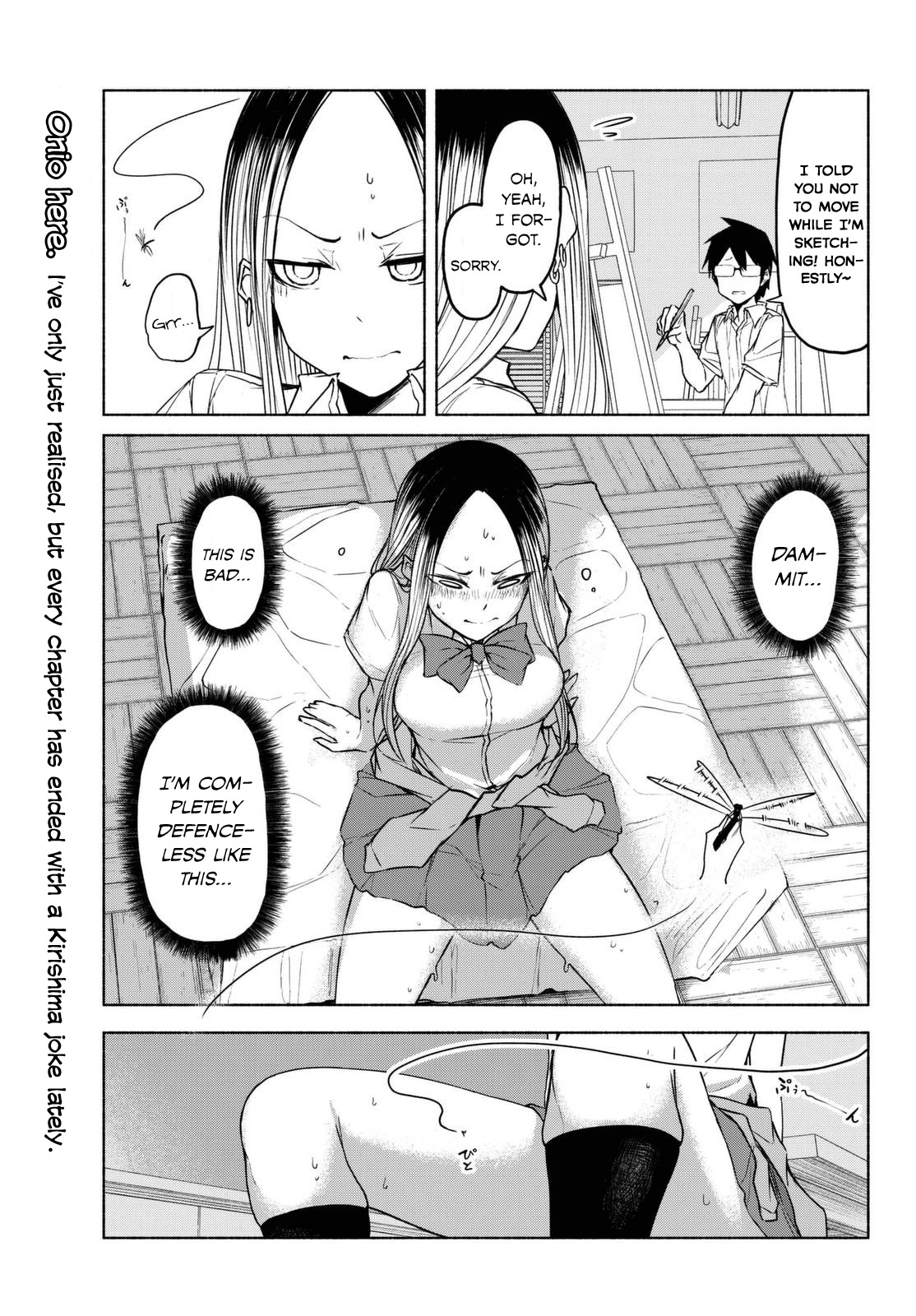 Rough Sketch Senpai Chapter 17 page 5 - Chapter 17: Megumi Vs. Mosquito!