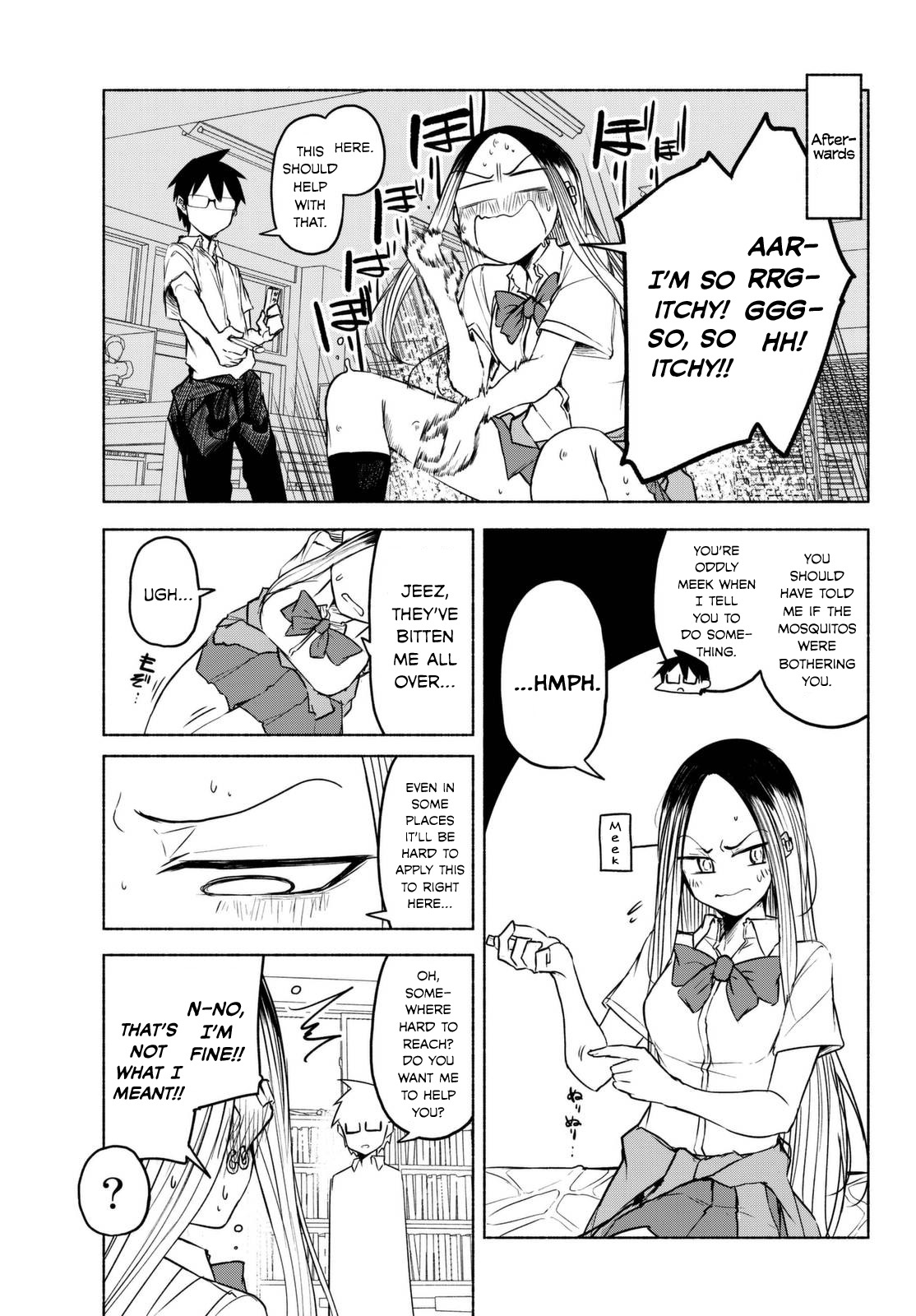 Rough Sketch Senpai Chapter 17 page 9 - Chapter 17: Megumi Vs. Mosquito!
