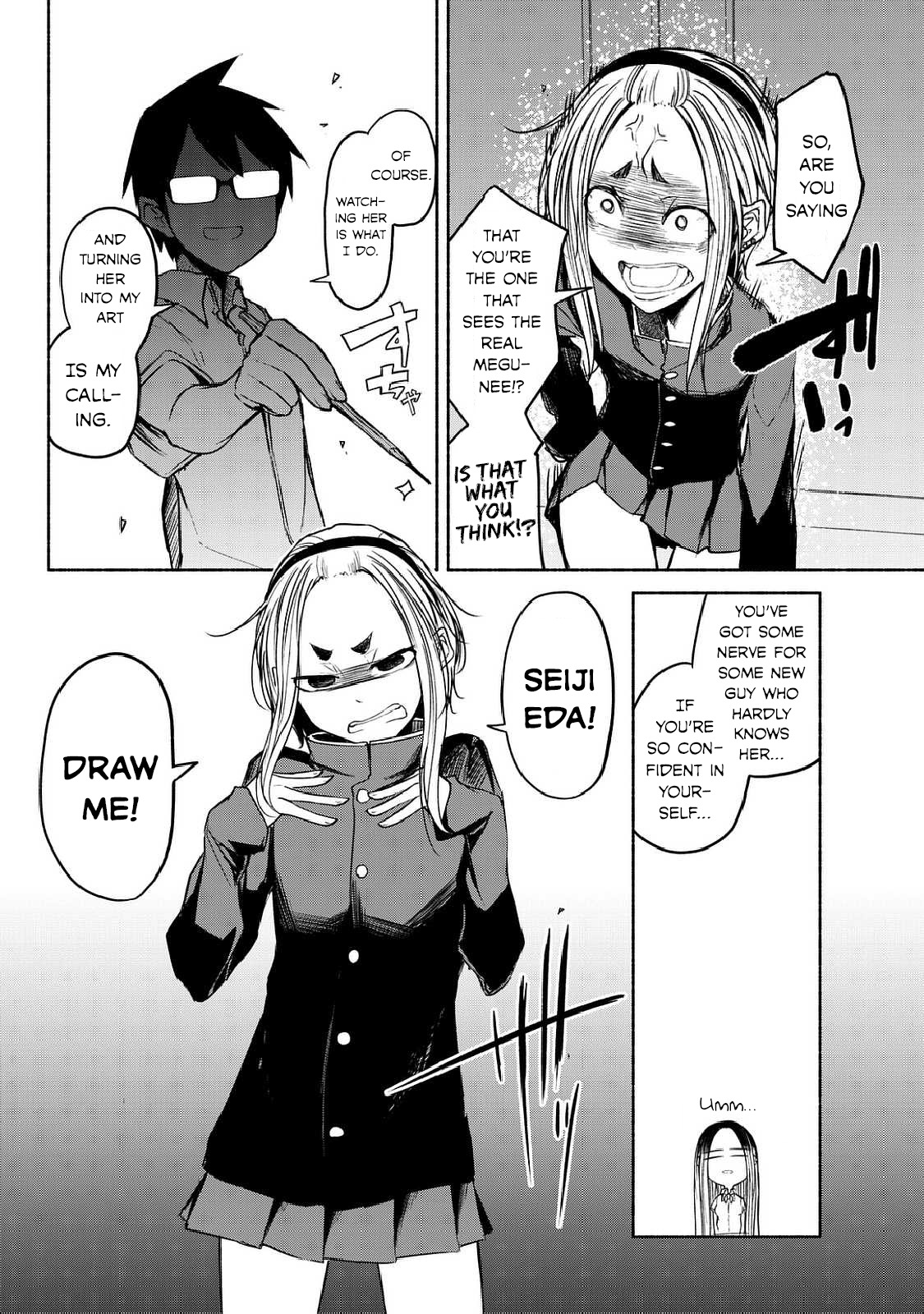 Rough Sketch Senpai Chapter 18 page 12 - Chapter 18: Chasing Senpai