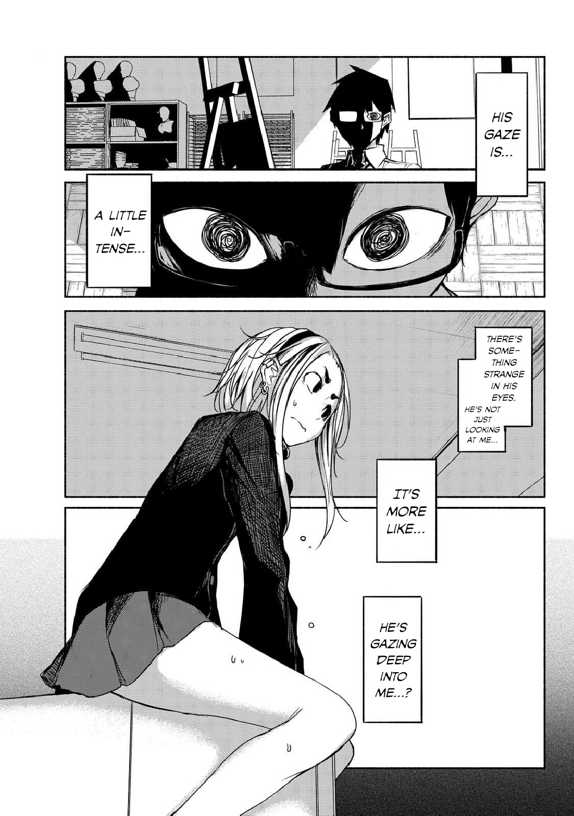 Rough Sketch Senpai Chapter 18 page 15 - Chapter 18: Chasing Senpai