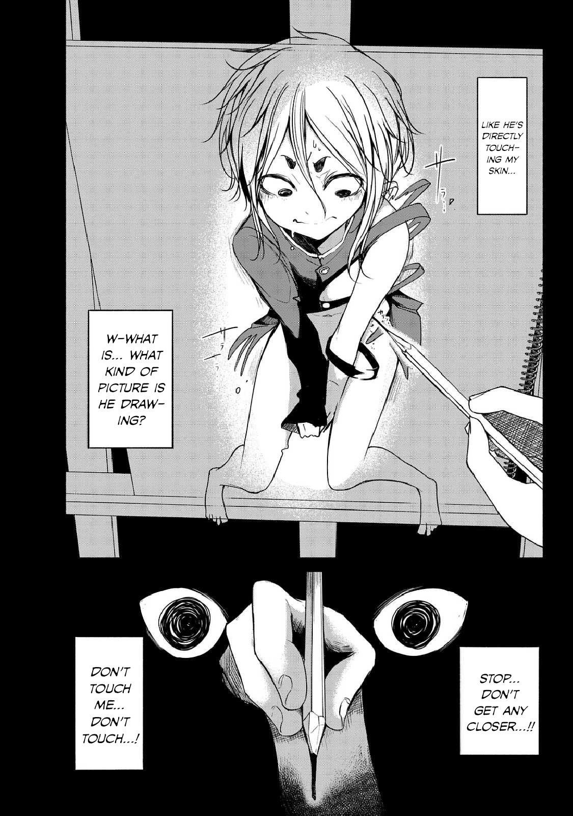 Rough Sketch Senpai Chapter 18 page 17 - Chapter 18: Chasing Senpai