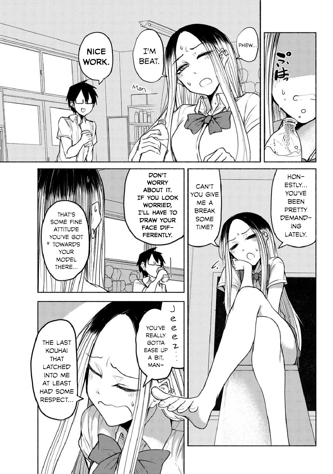 Rough Sketch Senpai Chapter 18 page 5 - Chapter 18: Chasing Senpai