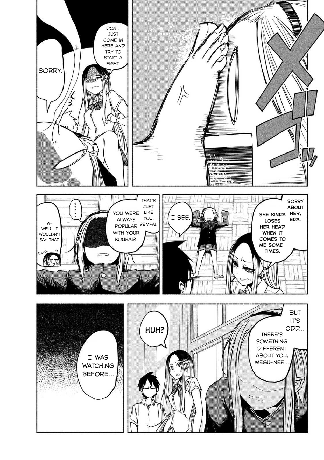 Rough Sketch Senpai Chapter 18 page 9 - Chapter 18: Chasing Senpai