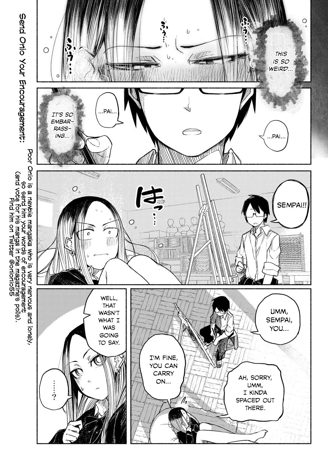 Rough Sketch Senpai Chapter 2 page 9 - Chapter 2: Ohh, Zeus!