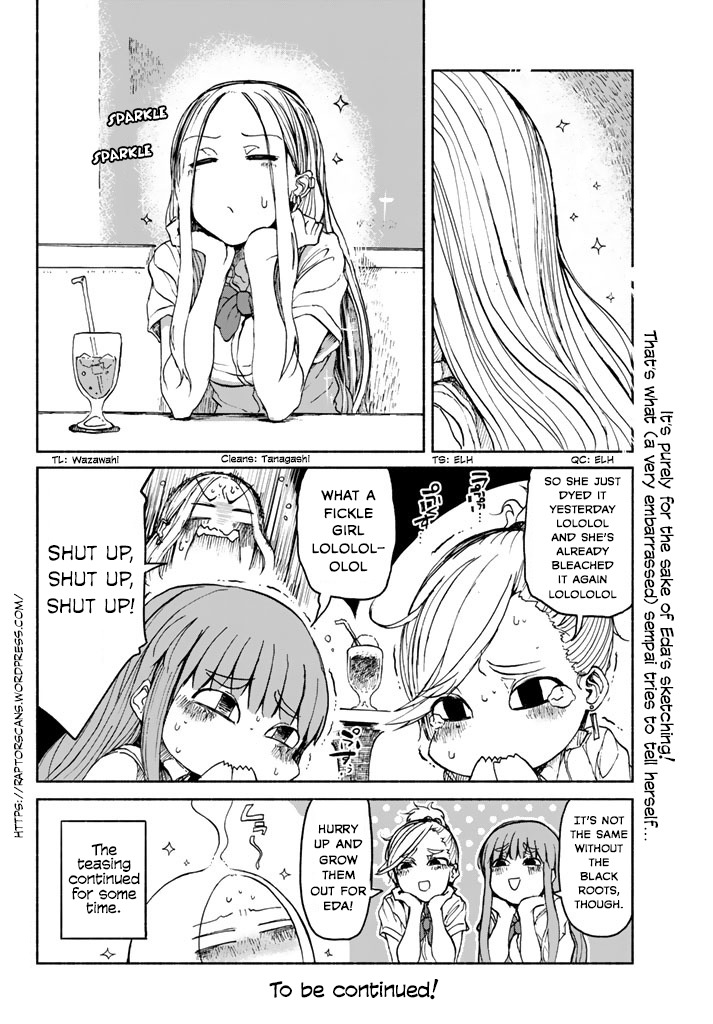 Rough Sketch Senpai Chapter 22 page 10 - Chapter 22: Paint it Black