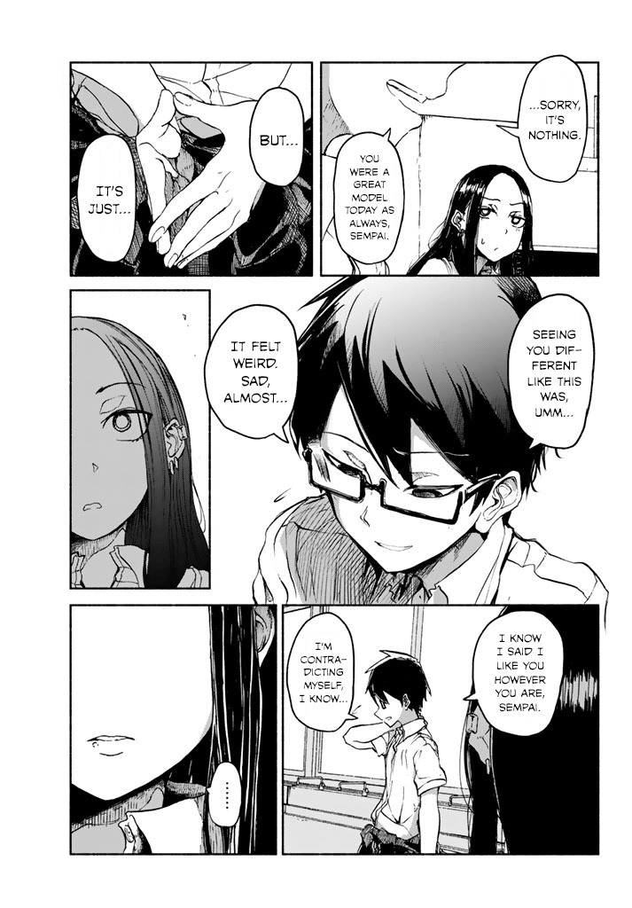 Rough Sketch Senpai Chapter 22 page 9 - Chapter 22: Paint it Black