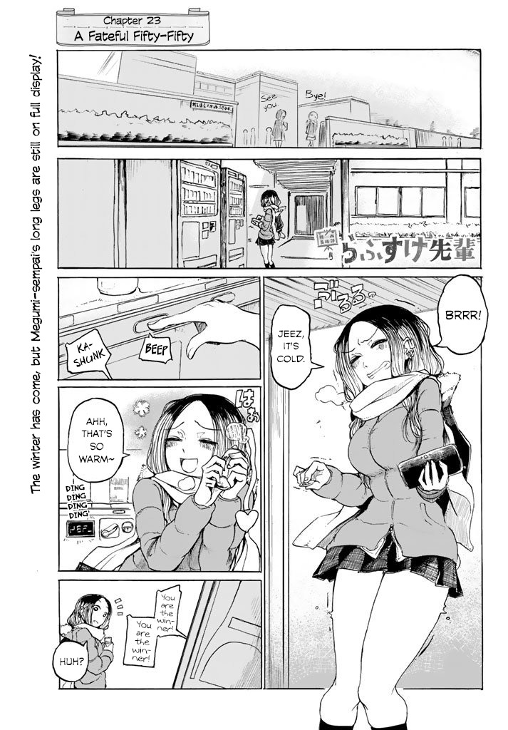 Rough Sketch Senpai Chapter 23 page 1 - Chapter 23: A Fateful Fifty-Fifty