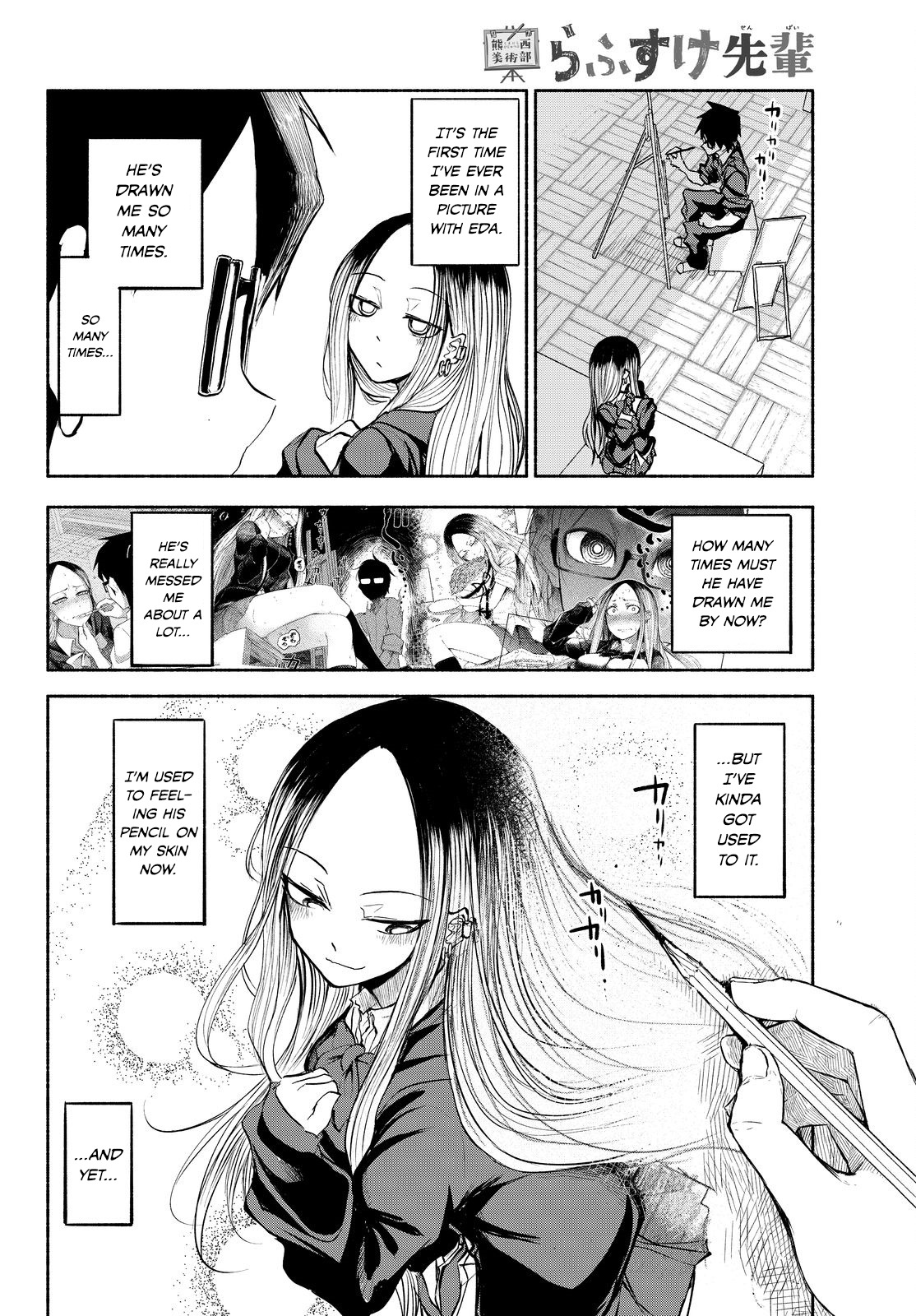 Rough Sketch Senpai Chapter 25 page 10 - Chapter 25: Together