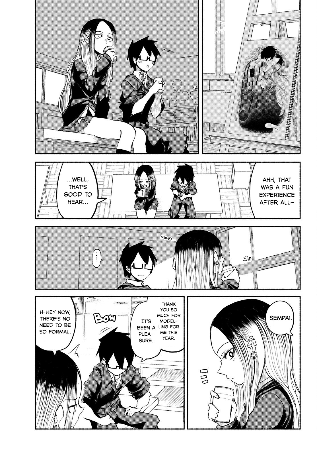 Rough Sketch Senpai Chapter 25 page 13 - Chapter 25: Together