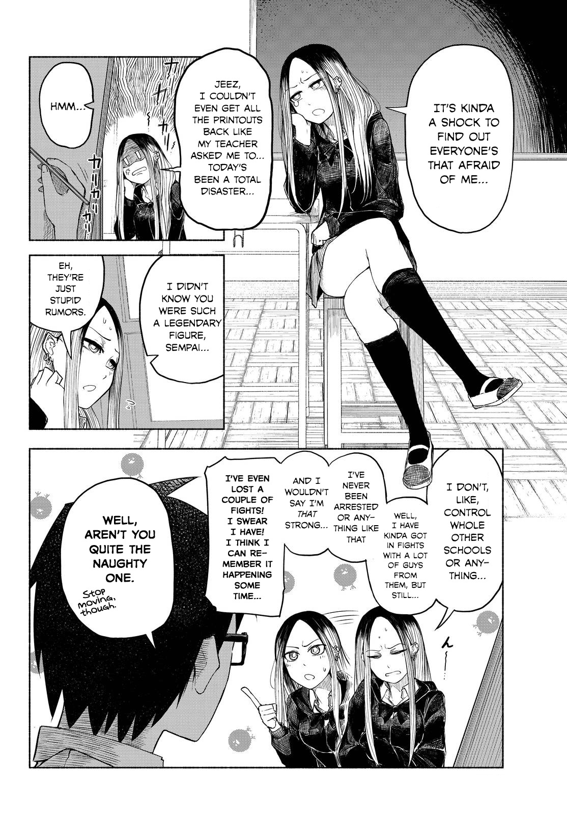 Rough Sketch Senpai Chapter 3 page 4 - Chapter 3: One Ferocious Senpai