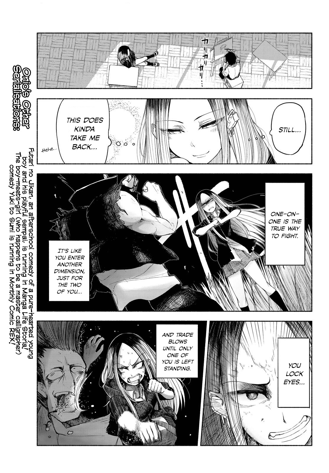 Rough Sketch Senpai Chapter 3 page 5 - Chapter 3: One Ferocious Senpai
