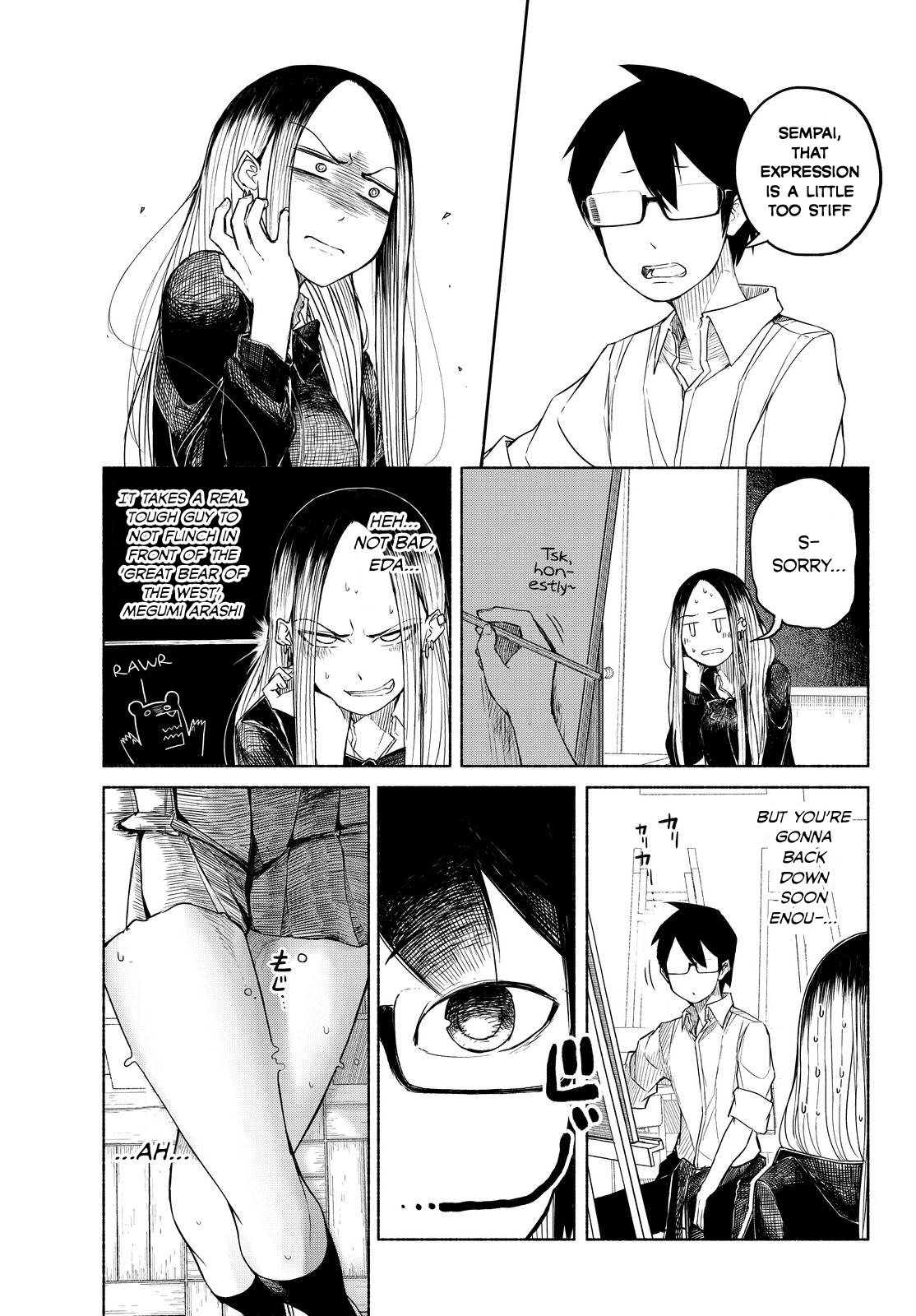 Rough Sketch Senpai Chapter 3 page 7 - Chapter 3: One Ferocious Senpai