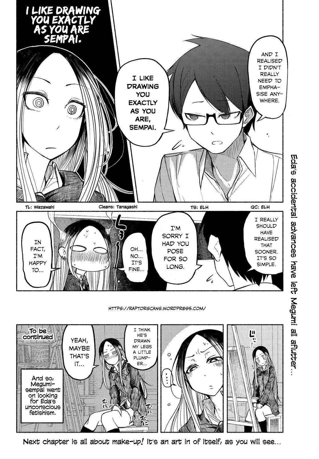 Rough Sketch Senpai Chapter 5 page 10 - Chapter 5: Let it Go