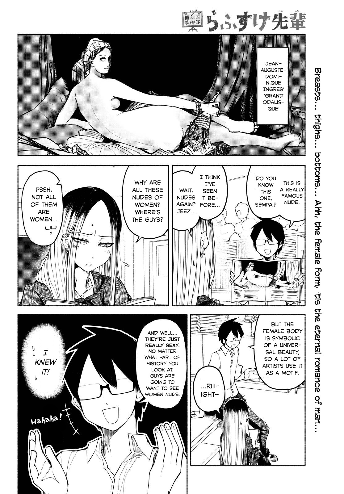 Rough Sketch Senpai Chapter 5 page 2 - Chapter 5: Let it Go