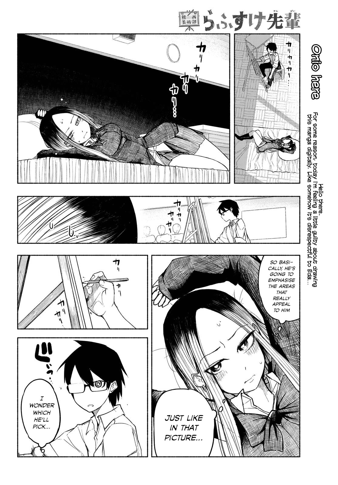 Rough Sketch Senpai Chapter 5 page 6 - Chapter 5: Let it Go