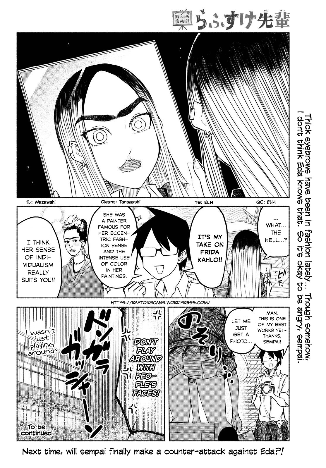 Rough Sketch Senpai Chapter 6 page 10 - Chapter 6: Close Your Eyes, Senpai